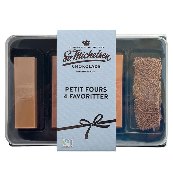 4 petit fours - nougat favoriter