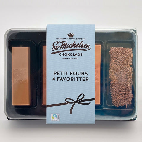 4 petit fours - nougat favoriter