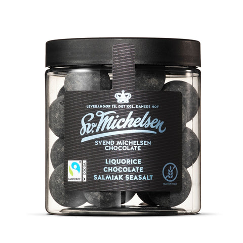Lakrits med choklad, salmiak och havssalt