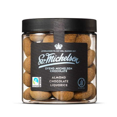 Mandel med choklad og lakrits
