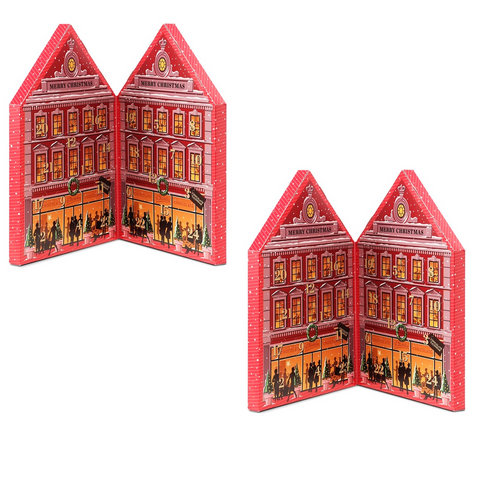 2 adventskalendrar - choklad