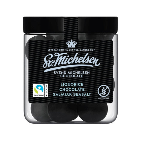 Lakrits med choklad, salmiak och havssalt