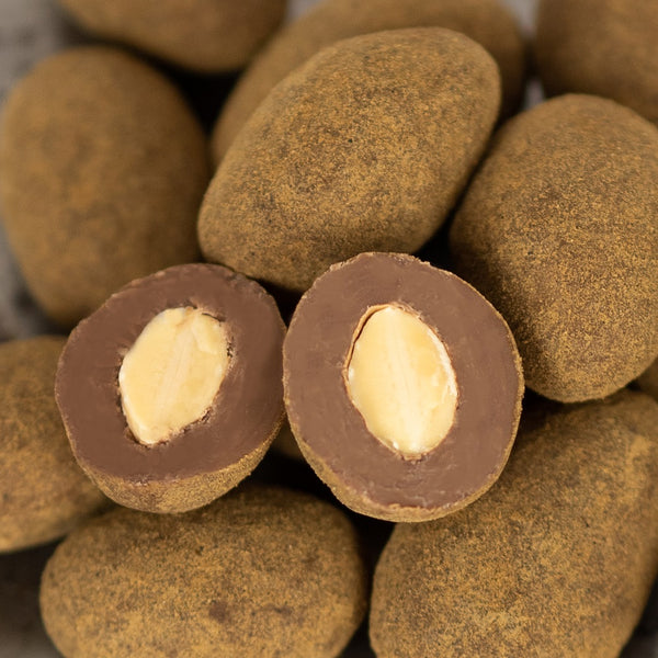Mandel med choklad og lakrits