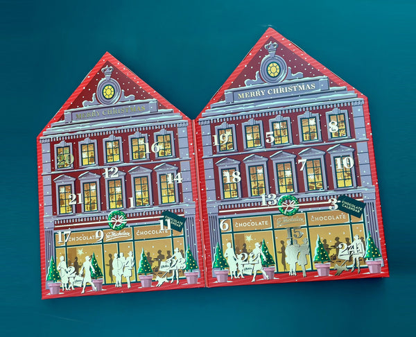 2 adventskalendrar - choklad