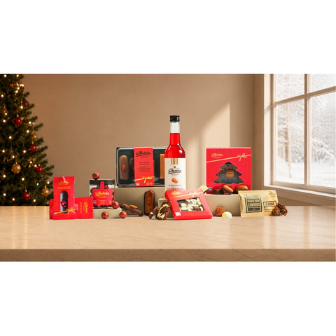 Presentpåse med Fairtrade-choklad röd – 589 kr