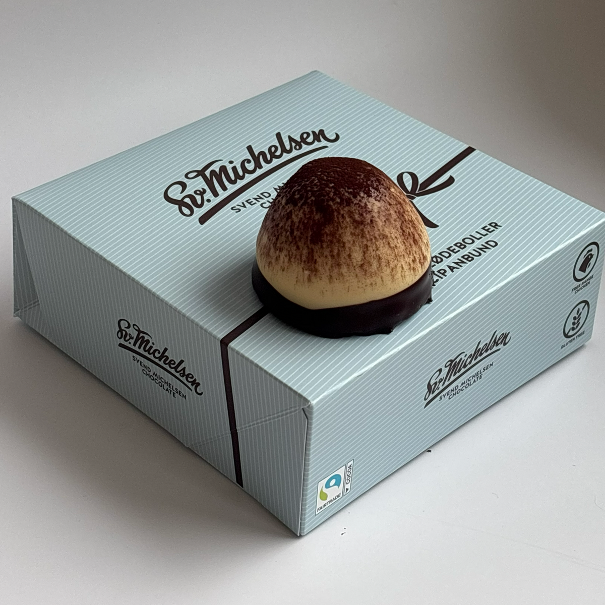 4 stora grädbullar - vita