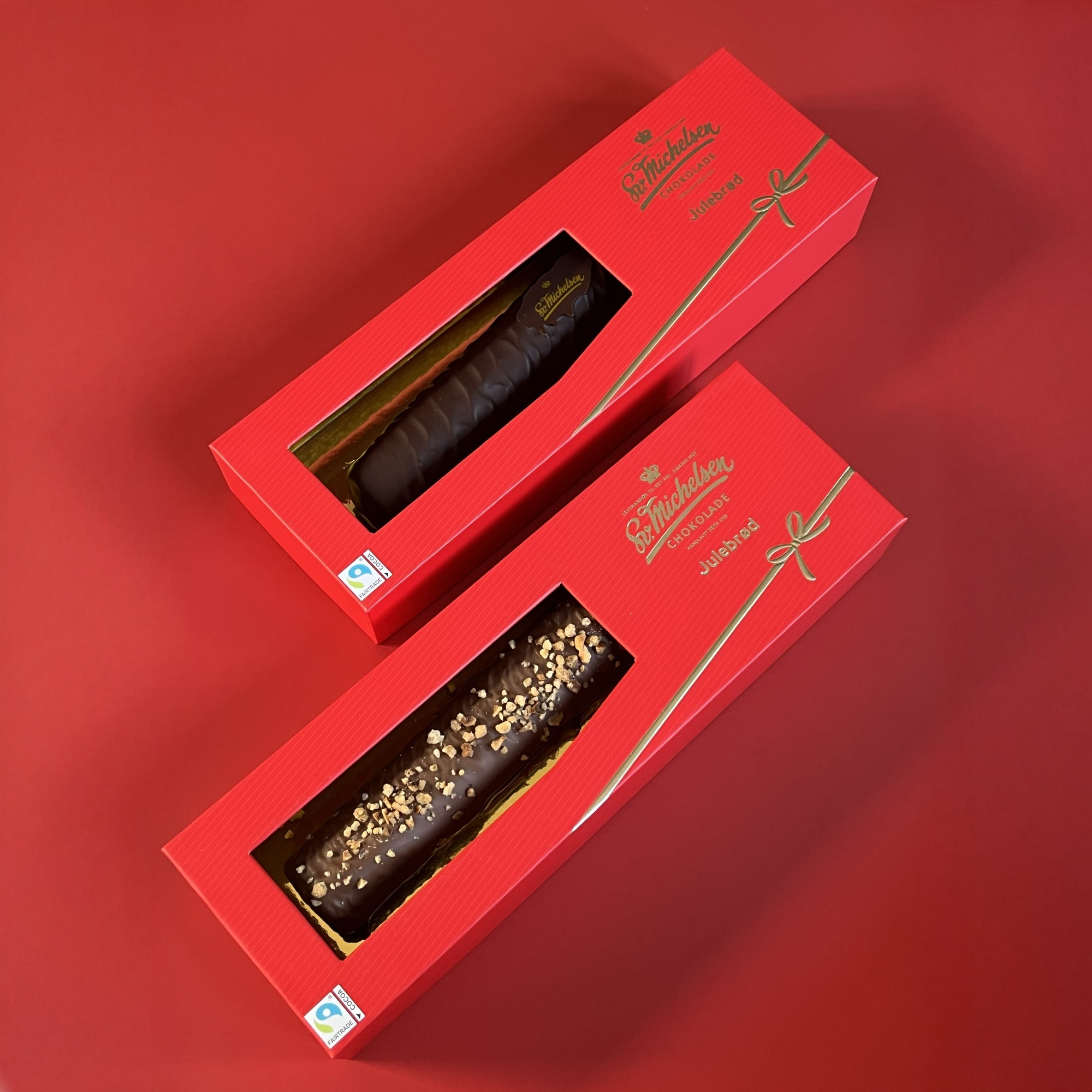 Julebröd med nougatmarsipan