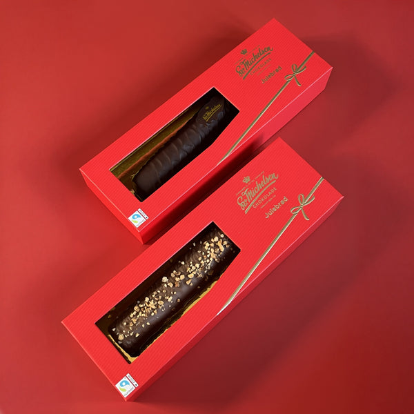 Julebröd med nougatmarsipan